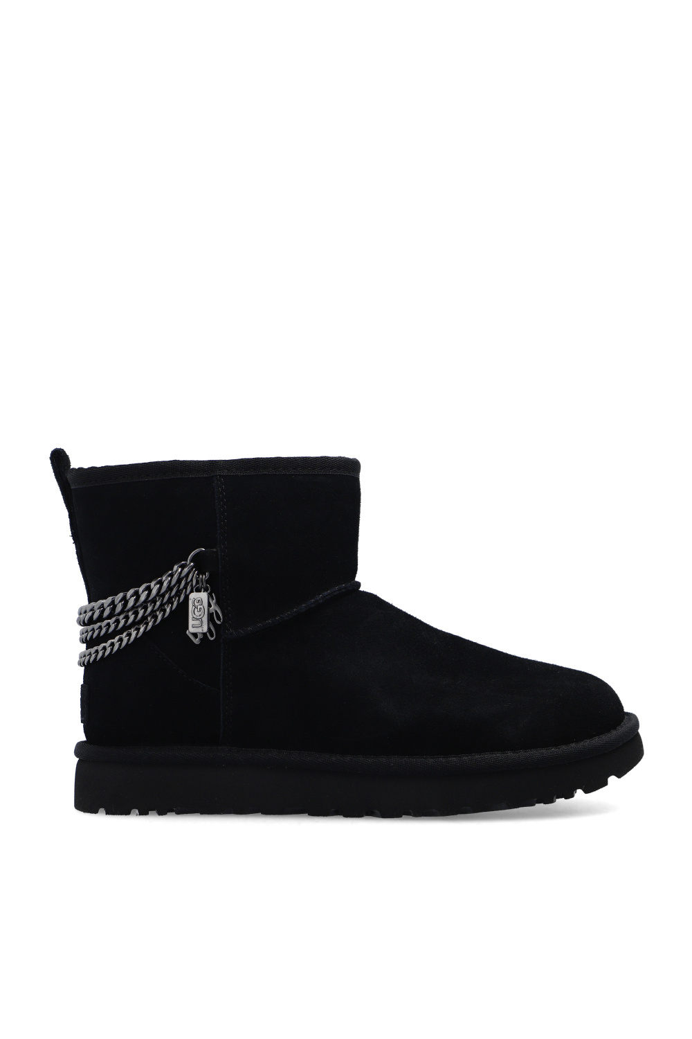 Black Classic Mini Chains snow boots UGG navy IetpShops